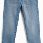 Men's Vintage Light Wash Slim Straight Jeans - Sky Blue