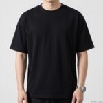 Men's Premium Solid Drop Shoulder T-Shirt - Jet Black